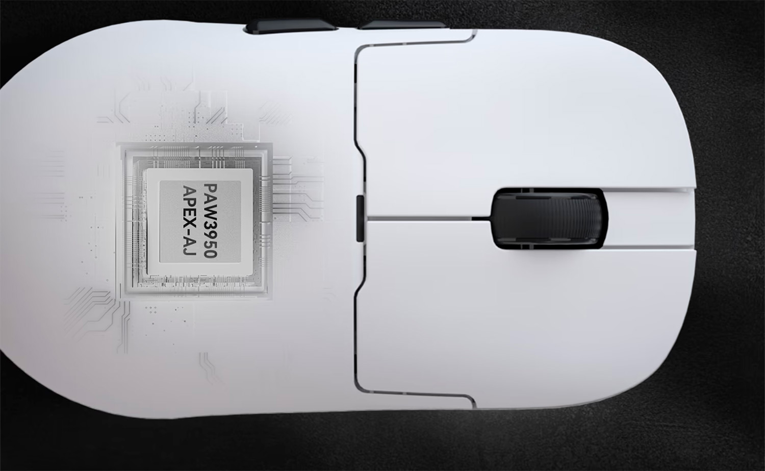 Бездротова миша Ajazz AJ159 APEX 8000 Гц із сенсором PixArt 3950 та зарядною станцією